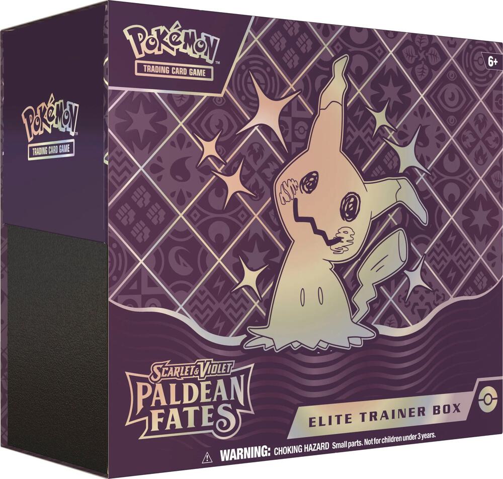 scarlet and violet booster box pulls Paldean Fates Elite Trainer Box – Pulls & Pours