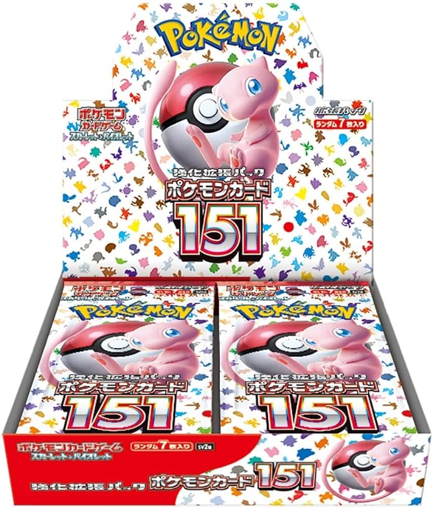 151 Japanese Booster Box Pulls & Pours 151 Japanese Booster Box Pulls & Pours