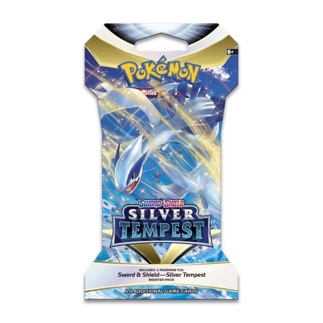 Silver Tempest Sleeved Booster Pack