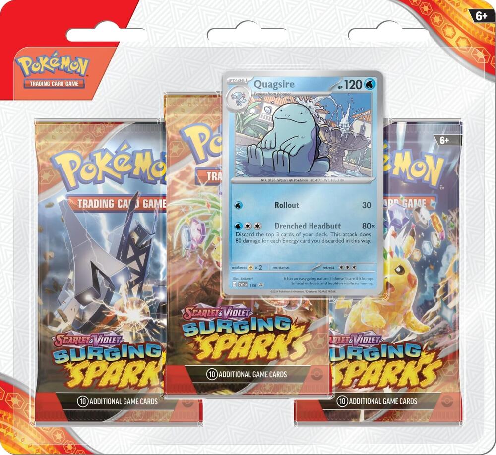 Surging Sparks 3 Pack Blisters Pulls & Pours Surging Sparks 3 Pack Blisters Pulls & Pours