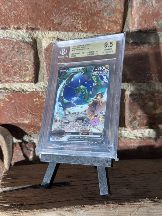 Rayquaza V (Alternate Full Art) - Beckett 9.5