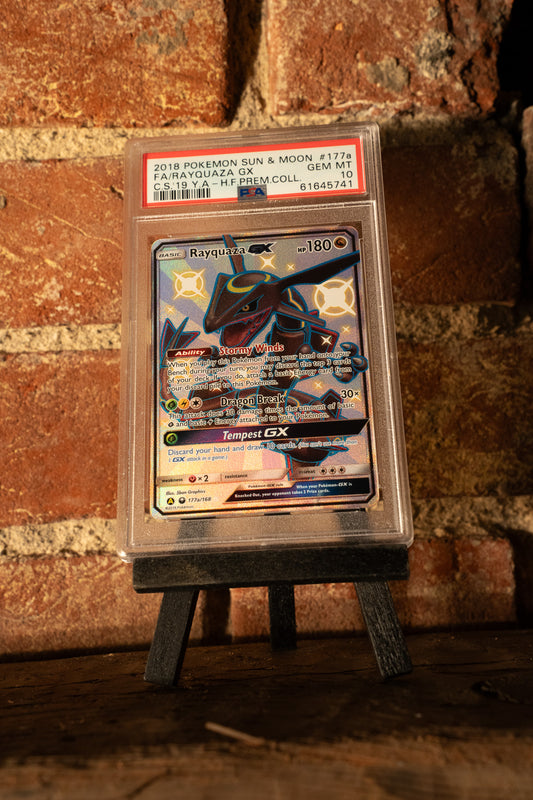 Rayquaza GX - 177a/168 - Alternate Art Promos - PSA 10