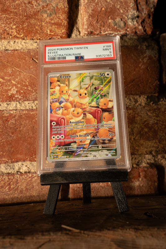 Eevee - 188/167 - SV06: Twilight Masquerade - PSA 9