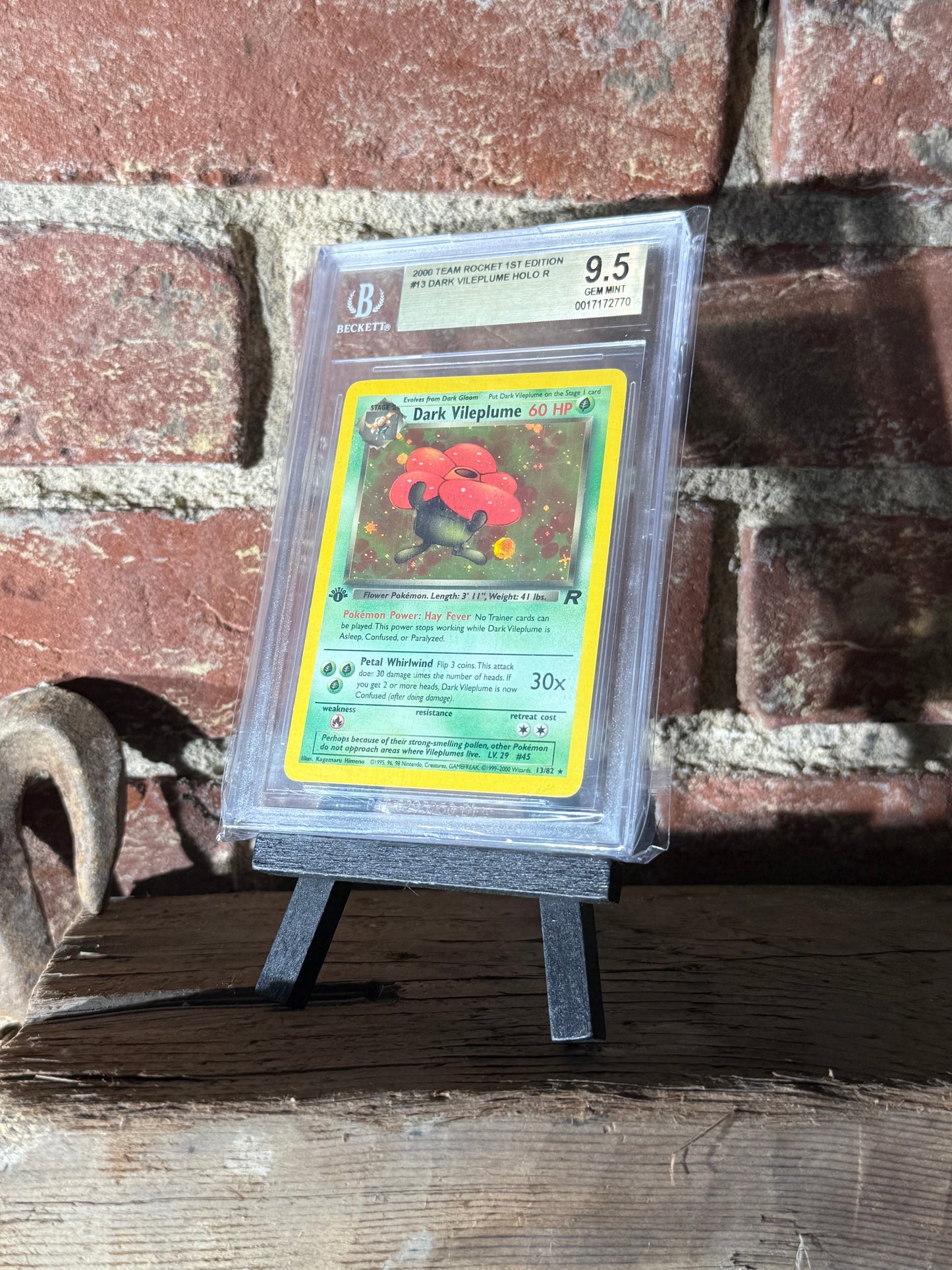 Dark Vileplume - Team Rocket - Beckette 9.5