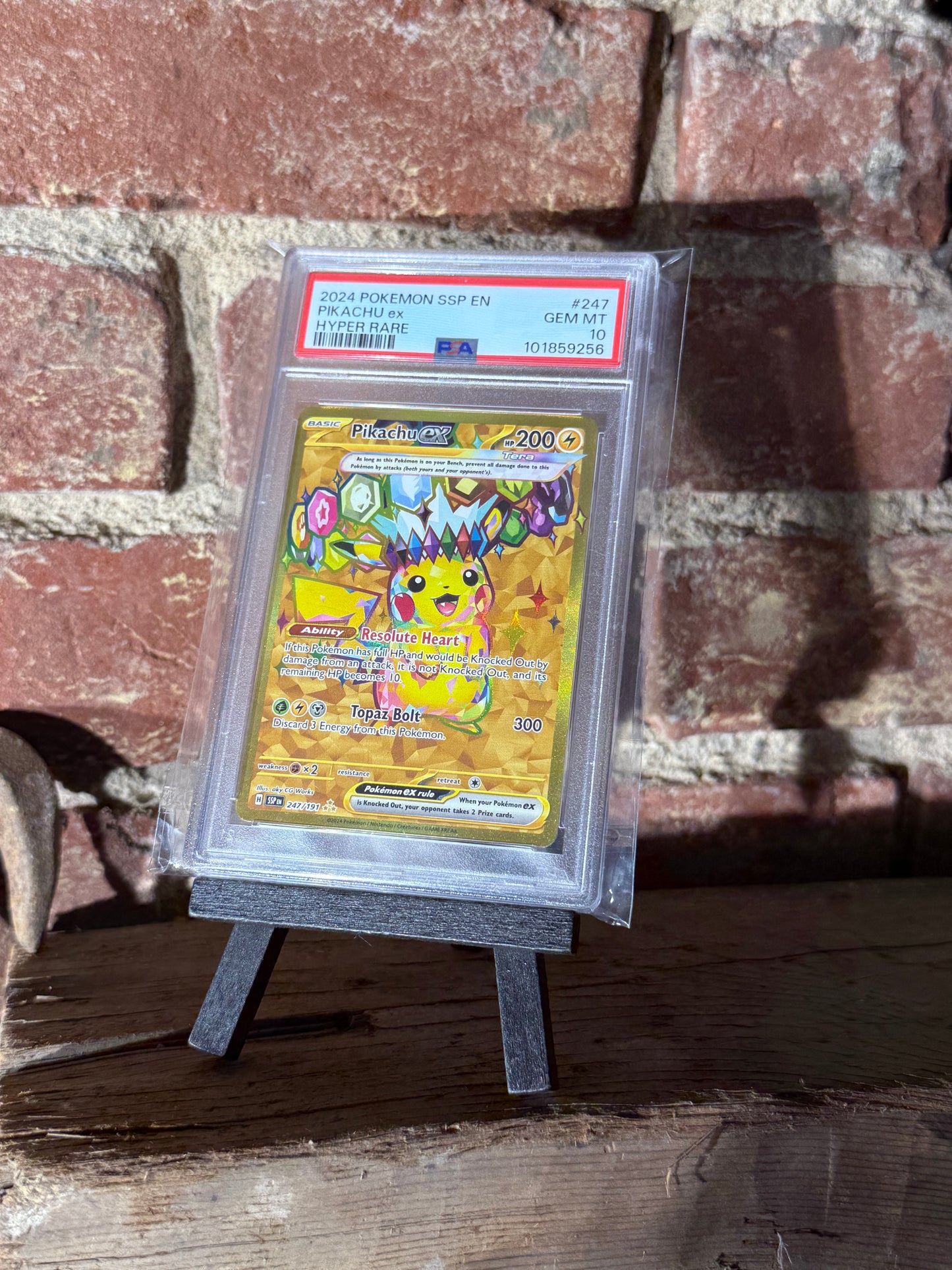 Pikachu ex - 247/191 - PSA 10