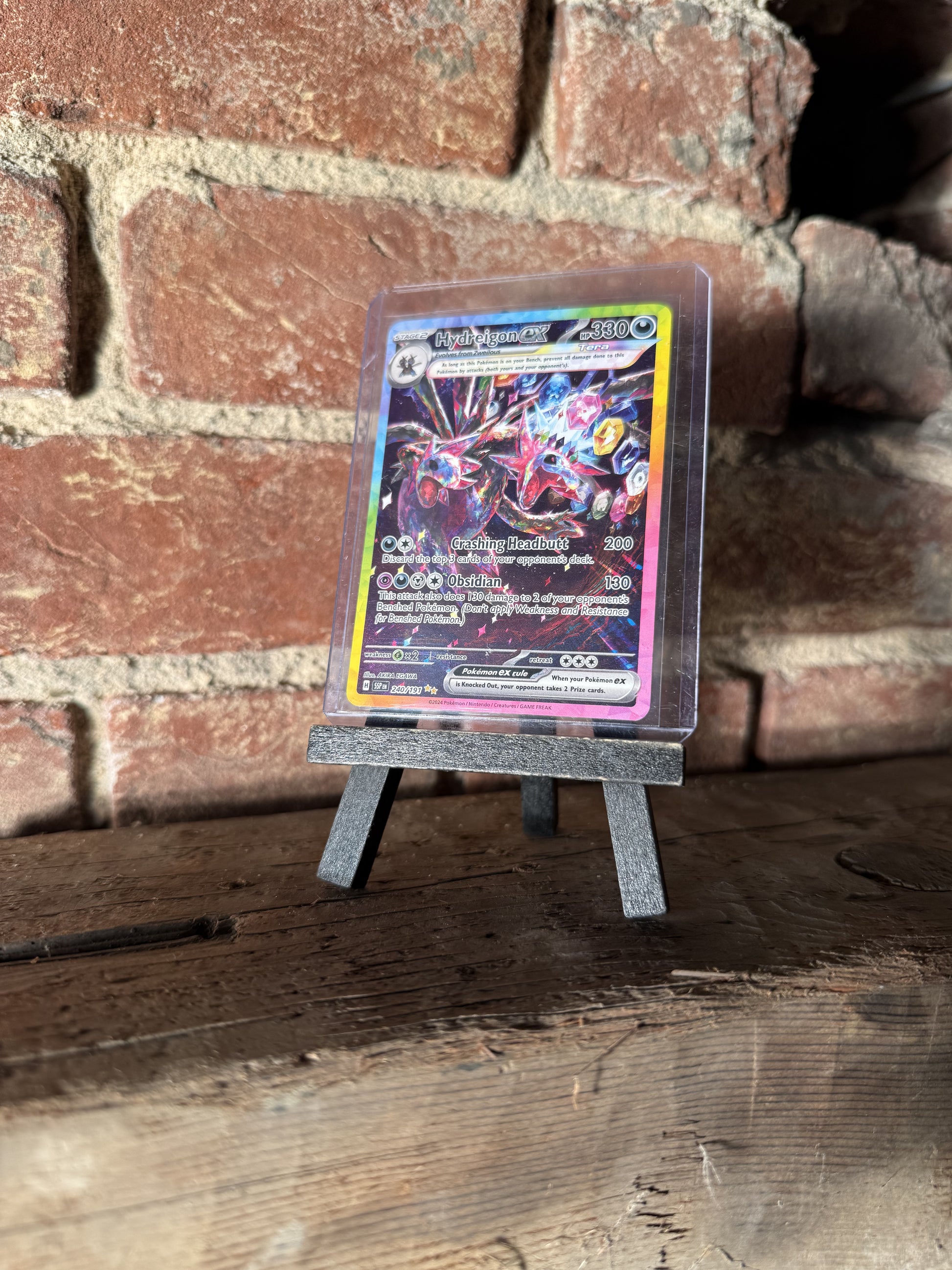 Hydreigon ex - 240/191 - SV08: Surging Sparks Pulls & Pours Hydreigon ex - 240/191 - SV08: Surging Sparks Pulls & Pours