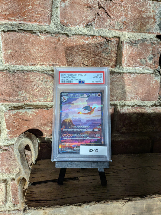 PSA 10 Charizard ex - 201/165 - SV2a: Pokemon Card 151 (SV2a)