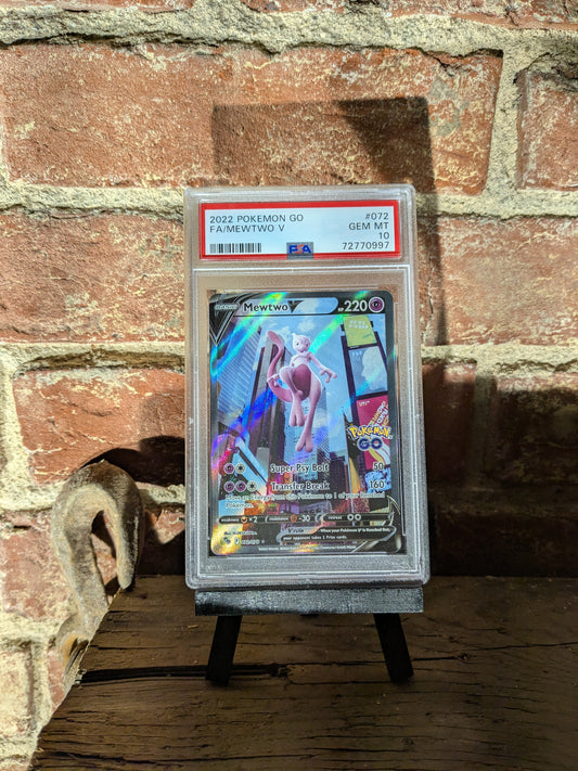 PSA 10 Mewtwo V (Alternate Full Art) - Pokemon GO (PGO)