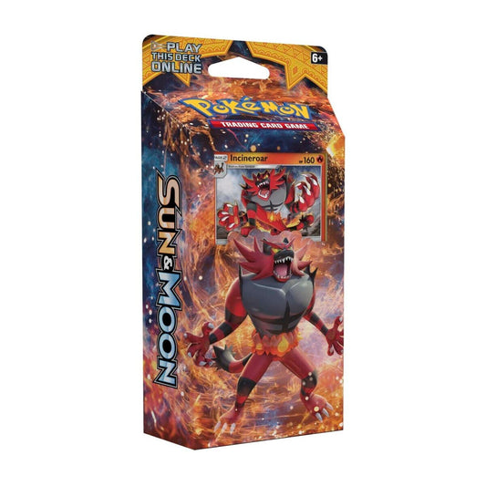 Sun & Moon Base Set Theme Deck - "Roaring Heat"